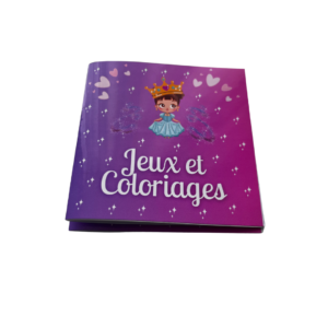 Cahier de coloriage anniversaire enfant personnalisé