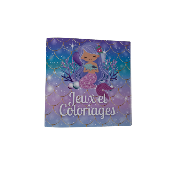 Cahier de coloriage anniversaire enfant personnalisé