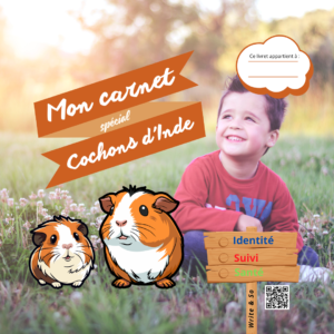 Carnet cochons d'Inde PDF imprimable suivi enfants